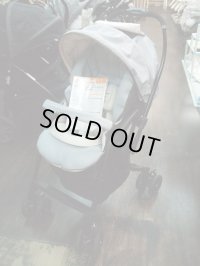 ☆ コンビ メチャカル ハンディオート4キャス  エッグショック ＨＧ（水色）ベビーカー　Ｂ-1790