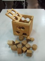 ☆ Kawai 高級木製パズルボックス　おもちゃ Ｏ-4539