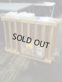 ☆ カトージ　ベビーサークル（ナチュラル）（扉なし）（美品）8枚 ☆ G-1306