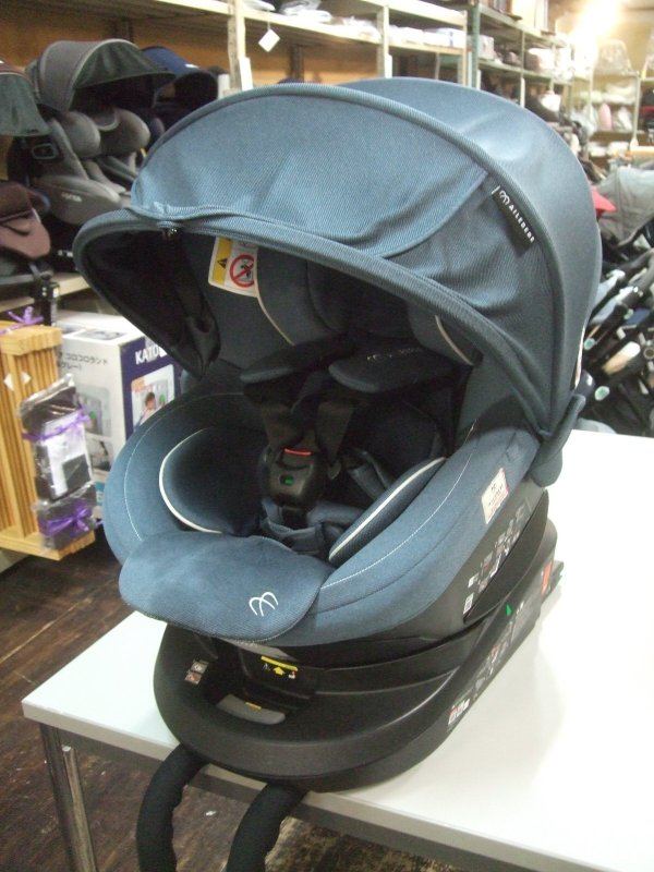 画像1: ☆　エールベベ・クルット 6i プレミアムエアリー isofix（デニムグレー）チャイルドシート　☆ C-2306