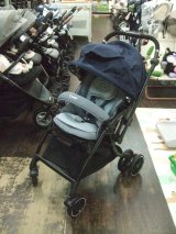 ☆コンビ スゴカル Switch plusエッグショックearth ＸＬ（オーシャンブルー）ベビーカー　Ｂ-1956