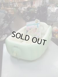 ☆リッチェルふかふか ベビーバス プラス（緑）（美品）BA-977