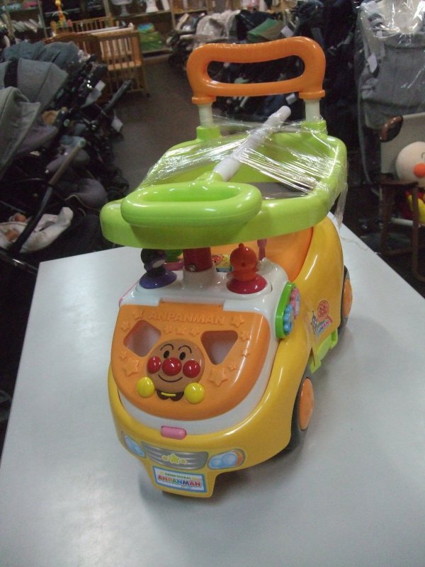 画像1: ☆アンパンマン押し車（美品）おもちゃＯ-4937