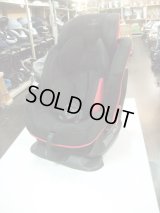 ☆エールベベ　スイーングムーンプレミアムＳ（黒・赤A）（美品）ジュニアシート JS-721