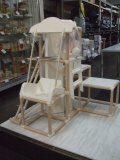 ☆野中製作所折りたたみロングロープキッズパーク（ナチュラル）おもちゃＯ-4952