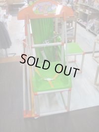 ☆野中製作所折りたたみロングロープキッズパーク（レンジ・黄緑）おもちゃＯ-4951