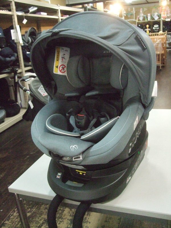 画像1: ☆エールベベ・クルット 6i プレミアムエアリーisofix（デニムグレー）チャイルドシート☆ C-2395