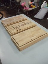 ☆ 木の積み木3点セット おもちゃ  Ｏ-4980