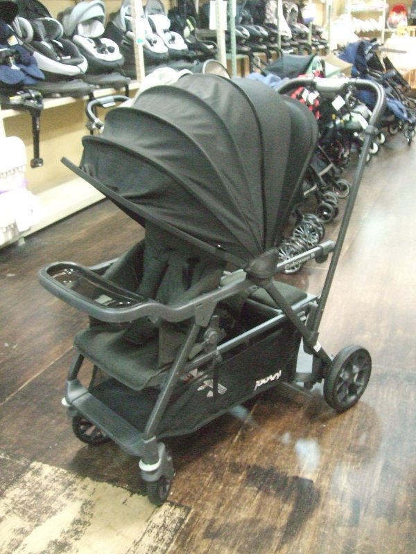画像1: ☆Joovy Caboose S ２人乗り（黒）ベビーカー　Ｂ-1988