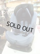 ☆エールベベ スイーングムーンプレミアムS(黒・ブルー)ジュニアシート  JS-737