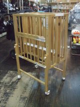 ☆大和屋パターンII折りたたみミニベビーベッドBB-1341　