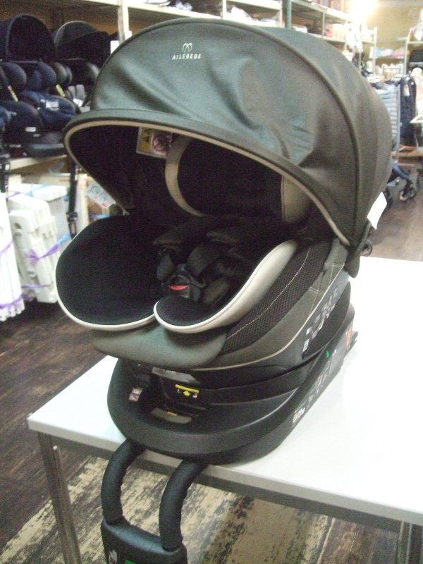 画像1: ☆エールベベ・クルット 4i グランス isofix（茶）チャイルドシート☆ C-2446 