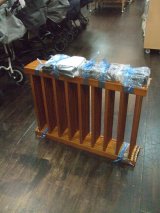 ☆木製ベビーサークル(扉なし)8枚(美品) G-1541