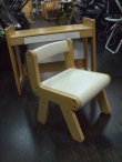 画像6: ☆　木製（ナチュラル）机と椅子　 CH-581