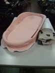 画像1: ☆ ベビーアムール 折りたたみ ベッドインベッド（ピンク）BB-700