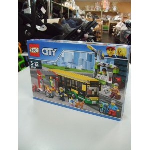 画像: ☆  超希少商品 レゴ (LEGO) シティ 60154 バス停留所（未使用）おもちゃ Ｏ-4610