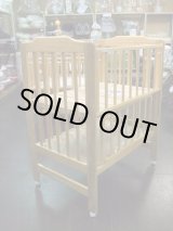 画像: ☆ カトージ （ナチュラル）ハイシート（美品）ミニベビーベッドBB-1276