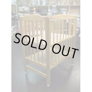 画像: ☆ カトージ （ナチュラル）ハイシート（美品）ミニベビーベッドBB-1276