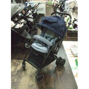 画像: ☆コンビ スゴカル Switch plusエッグショックearth ＸＬ（オーシャンブルー）ベビーカー　Ｂ-1956