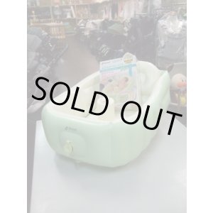 画像: ☆リッチェルふかふか ベビーバス プラス（緑）（美品）BA-977