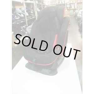 画像: ☆エールベベ　スイーングムーンプレミアムＳ（黒・赤A）（美品）ジュニアシート JS-721