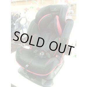 画像: ☆ エールベベ　スイーングムーンプレミアムＳ（黒・赤）（美品）ジュニアシートJS-727