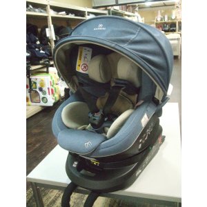 画像: ☆エールベベ・クルット 6i プレミアムエアリーisofix（デニムブルー）チャイルドシート☆ C-2424