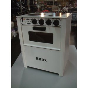 画像: ☆ブリオ　キッチンレンジおもちゃ（美品）Ｏ-5014