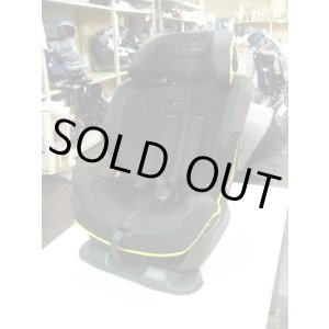 画像: ☆エールベベ　スイーングムーンプレミアムＳ（ブラックライム）ジュニアシート JS-745 