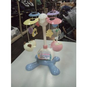 画像: ☆ トイローヤルやすらぎふわふわメリーおもちゃ Ｏ-5070