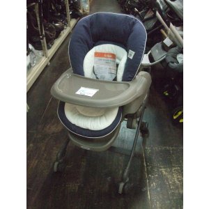 画像: ☆コンビ（紺とグレー）（美品）手動スイング☆ S-551