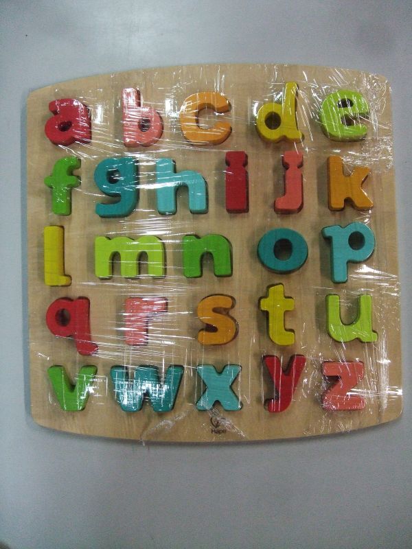 画像1: ☆ Hape　木製アルファベットパズル（小文字）　おもちゃ Ｏ-4573