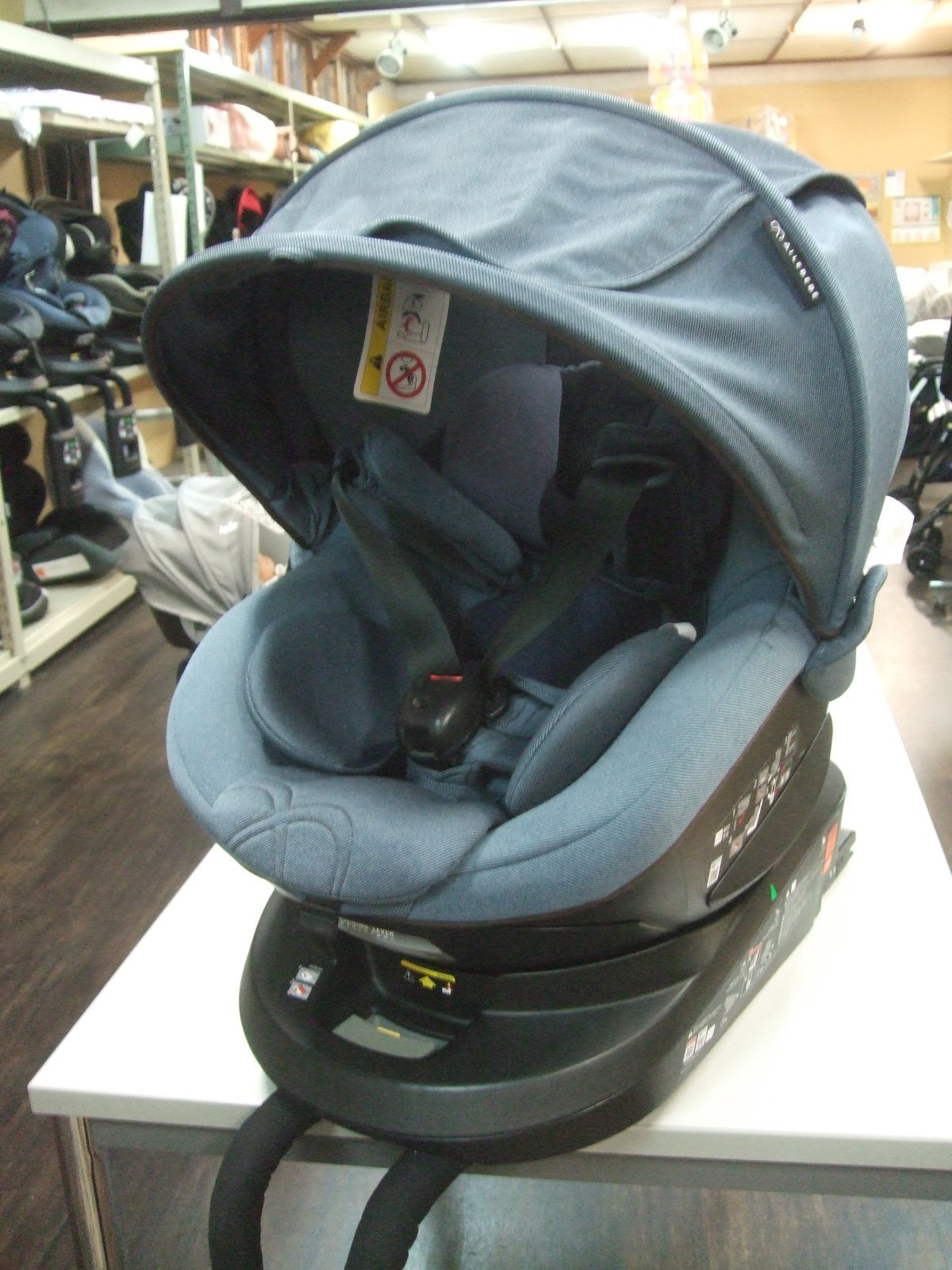 画像1: ☆ エール ベベ・クルット 5 Oui isofix（デニムブルー）（Ａ）チャイルドシート ☆ C-2246