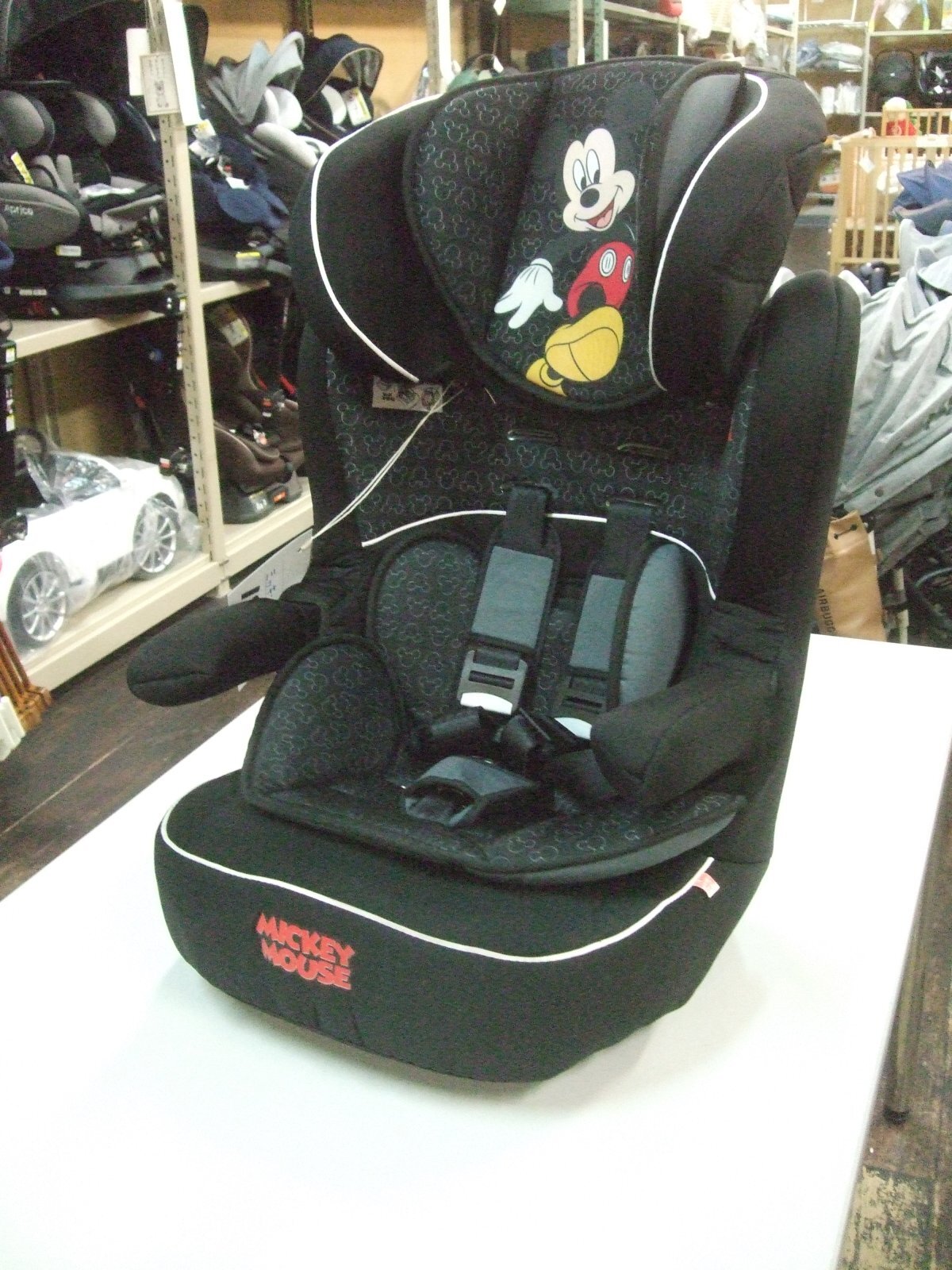 画像1: ☆ミッキーImaxブースターシートジュニアシート JS-747